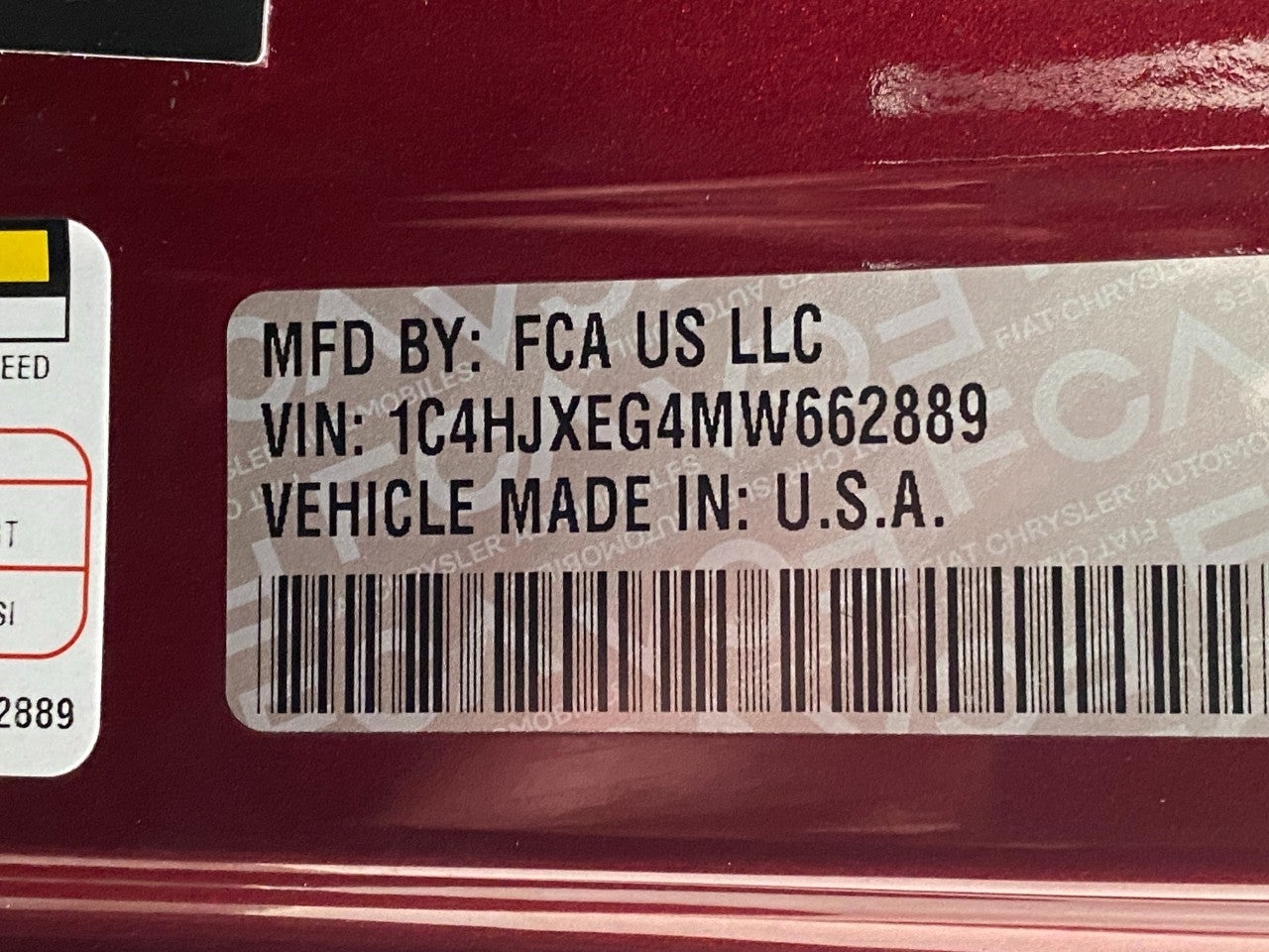 2021 Jeep Wrangler Unlimited Sahara High Altitude 4x4