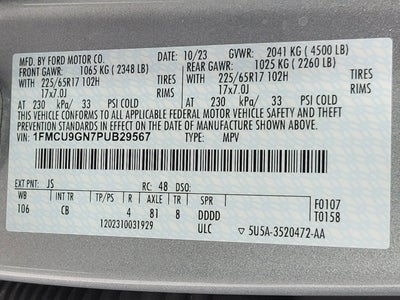 2023 Ford Escape Active AWD