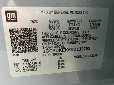 2024 Chevrolet SILVERADO 1500 LT