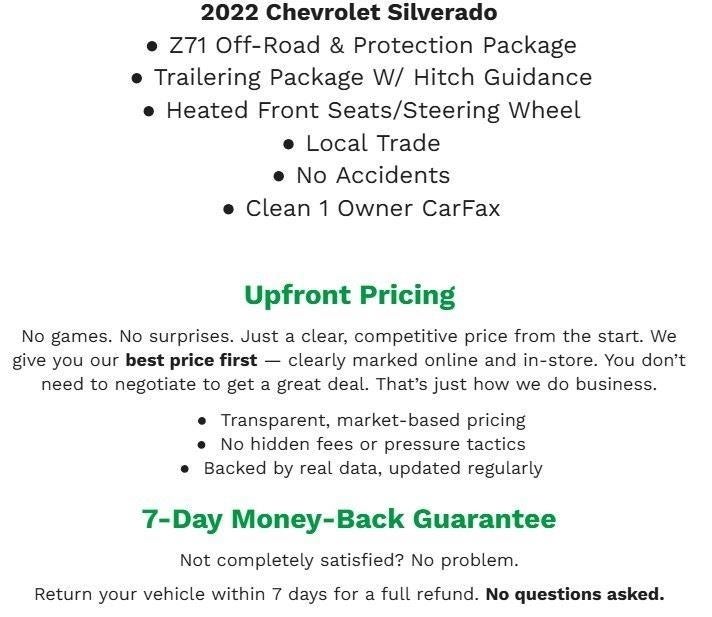 2022 Chevrolet Silverado 1500 4WD Crew Cab 147 RST