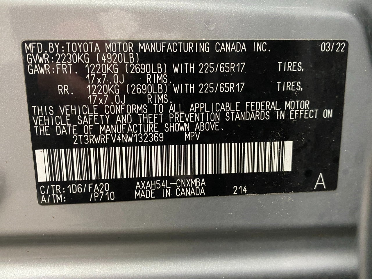 2022 Toyota RAV4 Hybrid XLE AWD