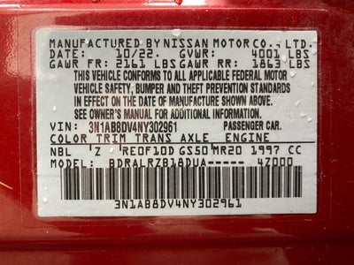 2022 Nissan Sentra SR CVT