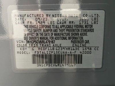 2024 Nissan Kicks SV FWD