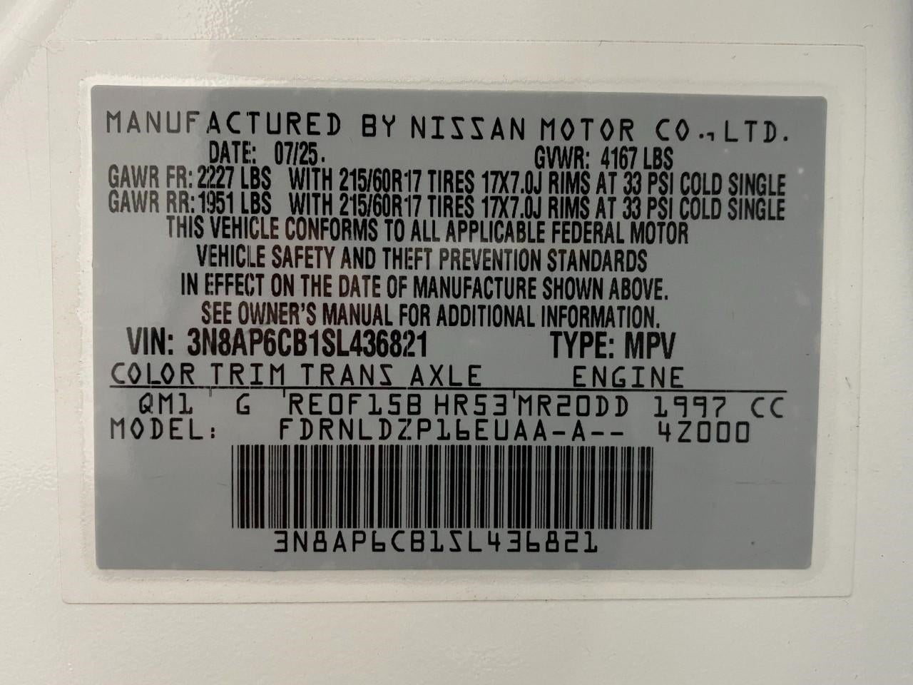 2025 Nissan Kicks SV AWD