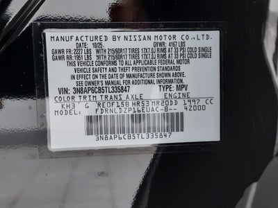 2026 Nissan Kicks SV AWD