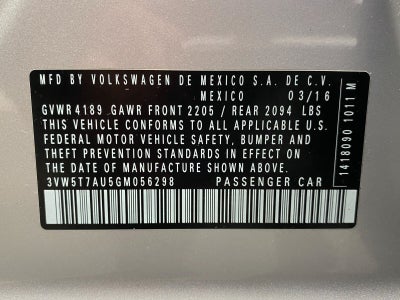 2016 Volkswagen Golf GTI 4dr HB Man S
