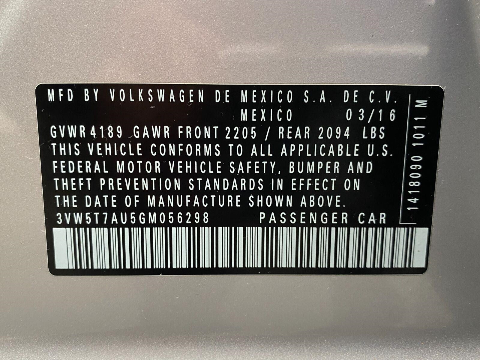 2016 Volkswagen Golf GTI 4dr HB Man S