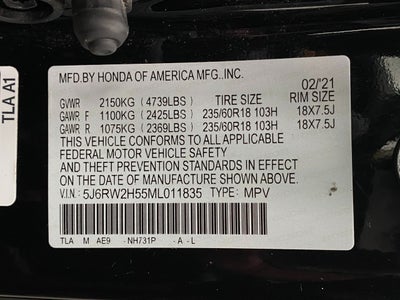 2021 Honda CR-V EX AWD