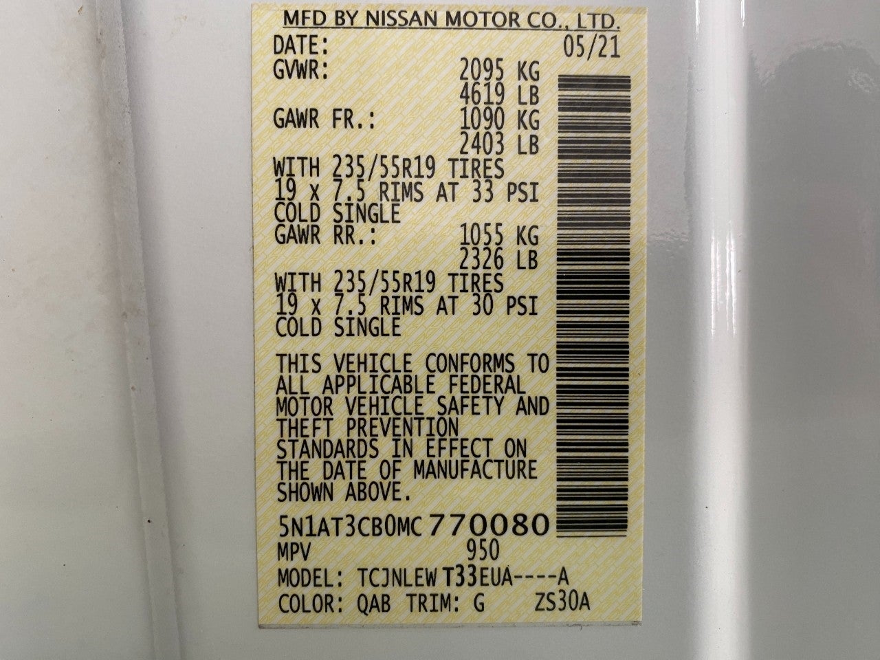 2021 Nissan Rogue AWD SL