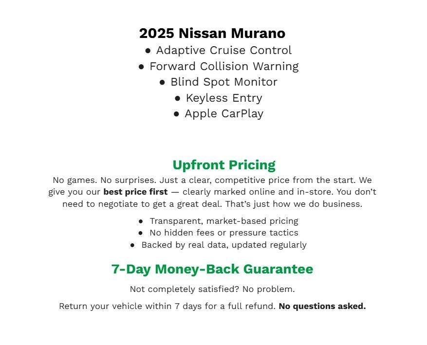 2025 Nissan Murano AWD SV