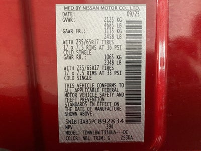 2023 Nissan Rogue AWD S