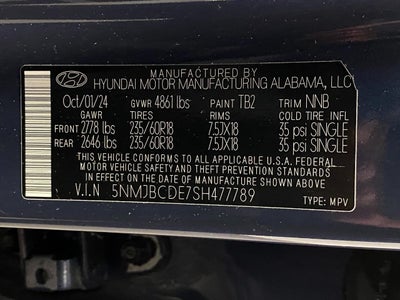 2025 Hyundai Tucson SEL AWD