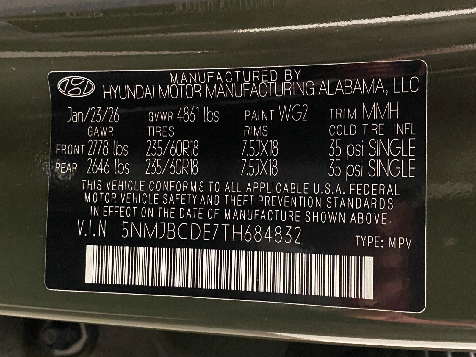 2026 Hyundai Tucson SEL AWD