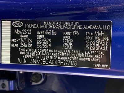 2023 Hyundai Tucson Limited AWD