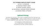 2017 Hyundai Santa Fe Sport 2.4L Auto