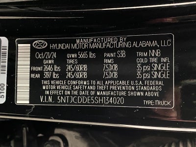 2025 Hyundai Santa Cruz SEL Activity AWD