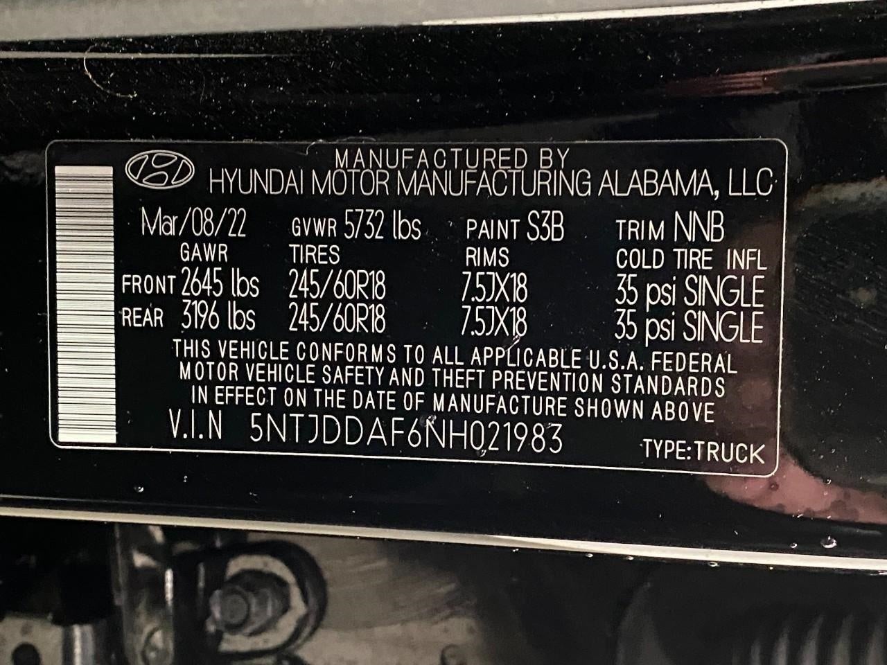 2022 Hyundai Santa Cruz SEL Premium AWD
