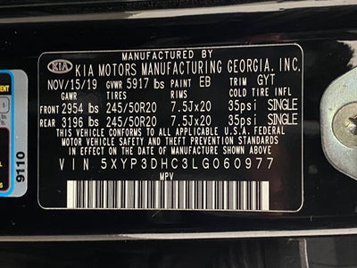 2020 Kia Telluride EX AWD