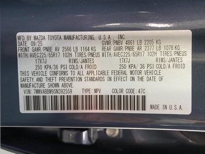 2025 Mazda Mazda CX-50 2.5 S Preferred Package AWD