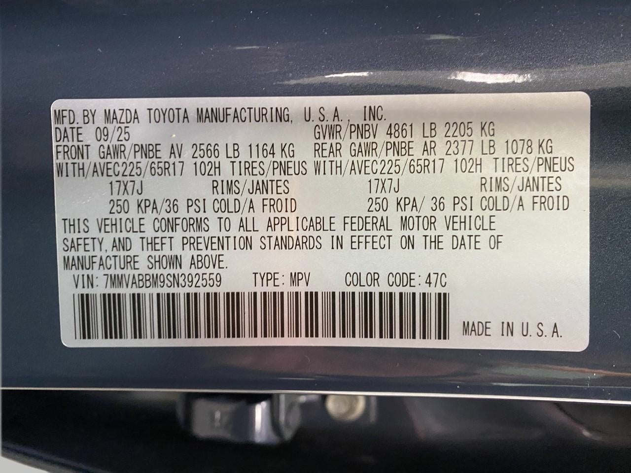 2025 Mazda Mazda CX-50 2.5 S Preferred Package AWD