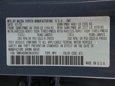 2025 Mazda Mazda CX-50 2.5 S Premium Package AWD
