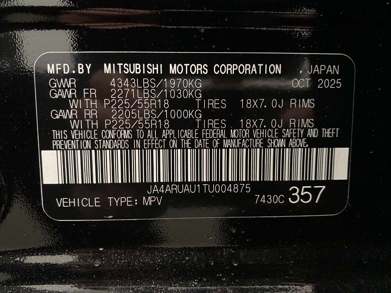 2026 Mitsubishi Outlander Sport ES 2.0 AWC