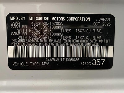 2026 Mitsubishi Outlander Sport ES 2.0 AWC