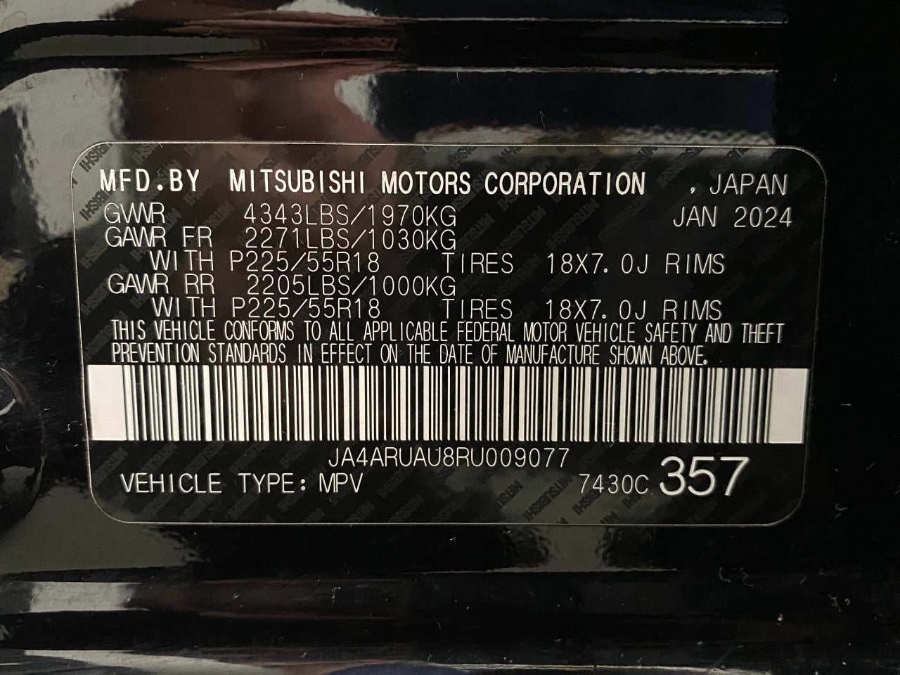 2024 Mitsubishi Outlander Sport S 2.0 AWC