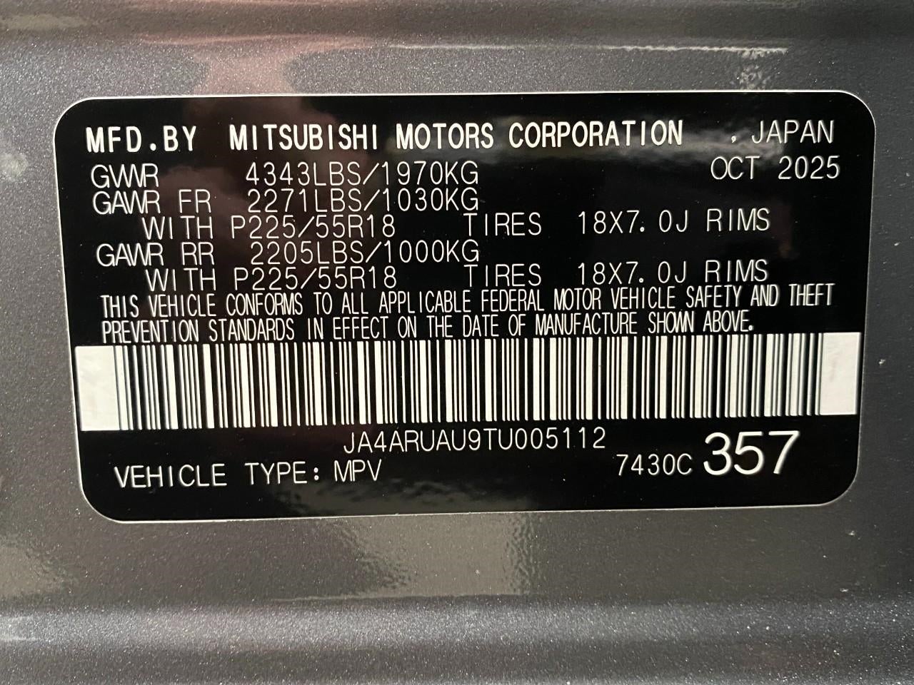 2026 Mitsubishi Outlander Sport Railliart 2.0 AWC