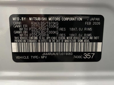 2026 Mitsubishi Outlander Sport LE 2.0 AWC