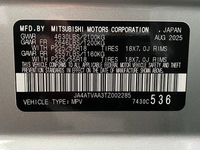 2026 Mitsubishi Eclipse Cross LE S-AWC