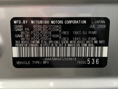 2026 Mitsubishi Eclipse Cross Black Edition S-AWC