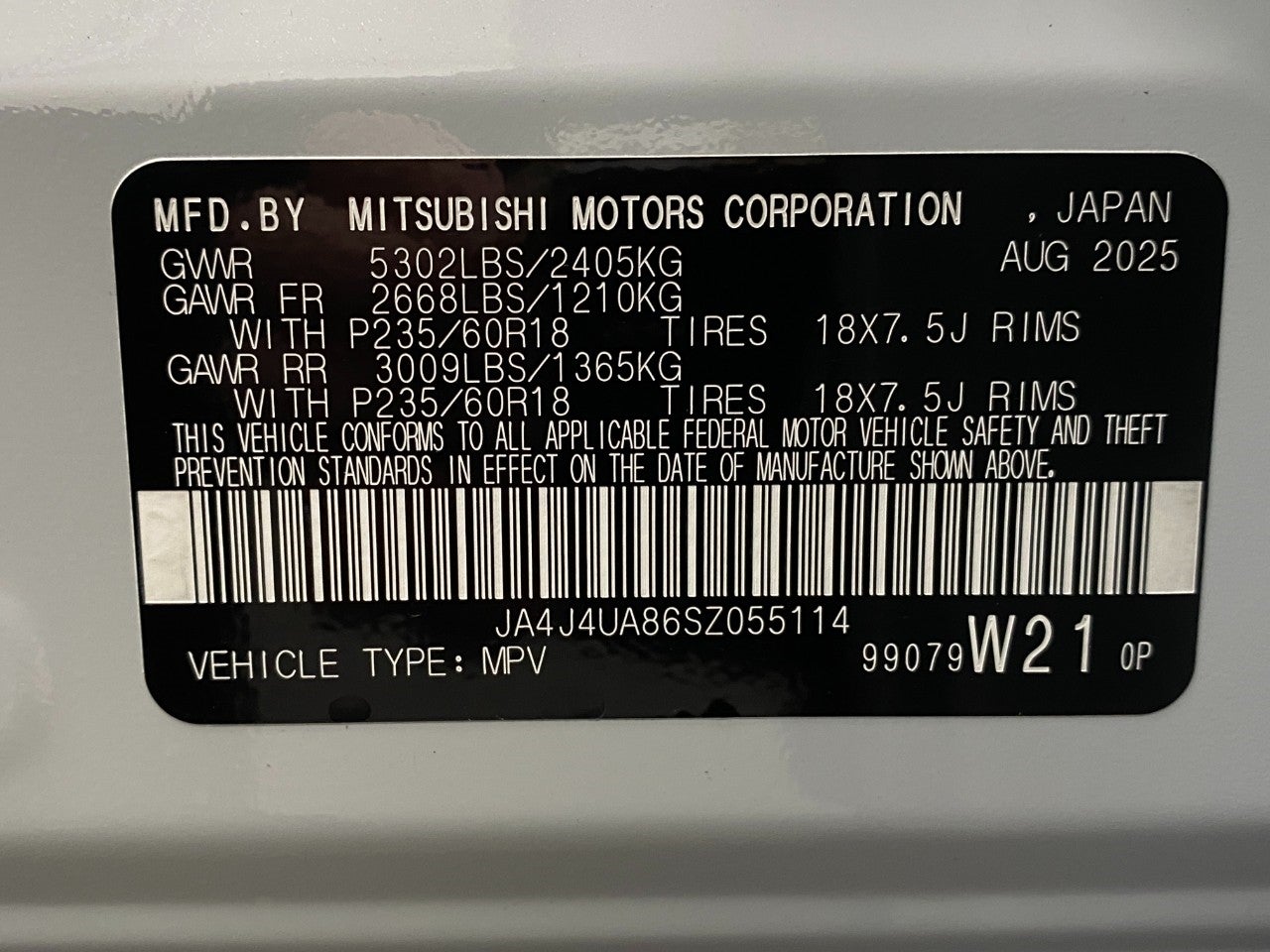 2025 Mitsubishi Outlander ES S-AWC