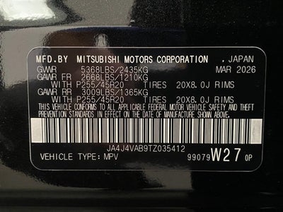 2026 Mitsubishi Outlander LE S-AWC