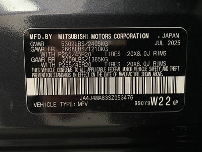 2025 Mitsubishi Outlander SEL S-AWC