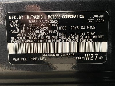 2026 Mitsubishi Outlander SEL S-AWC