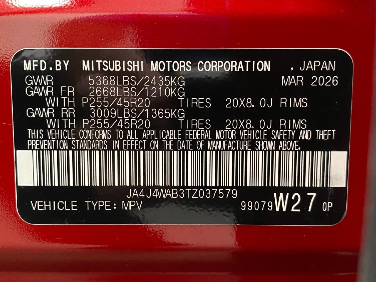 2026 Mitsubishi Outlander Black Edition S-AWC