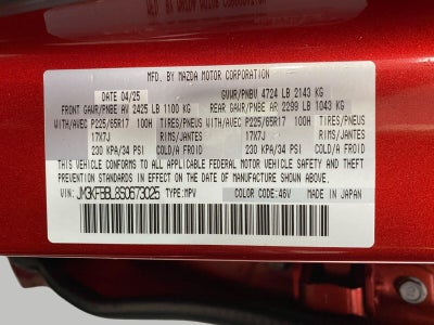 2025 Mazda Mazda CX-5 2.5 S Select Package AWD