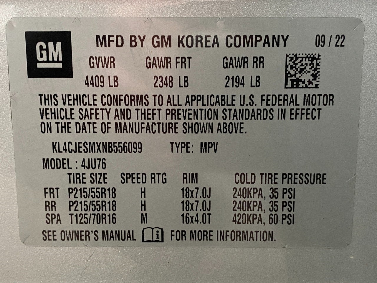 2022 Buick Encore AWD 4dr Preferred