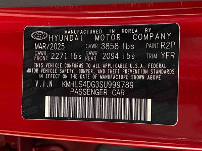2025 Hyundai Elantra SEL Convenience IVT