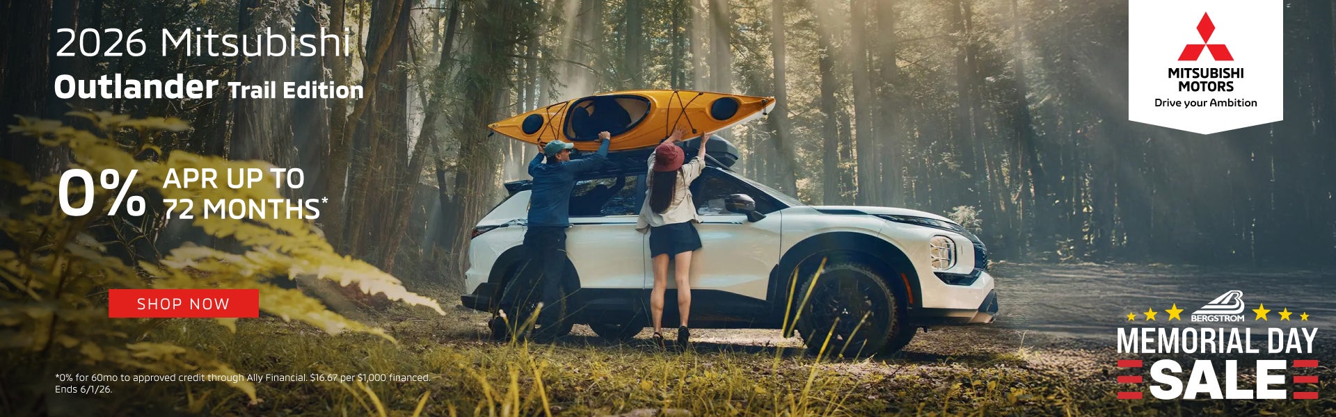 2026 Mitsubishi Outlander Trail Edition